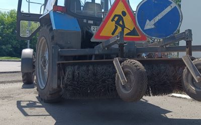 Услуги дорожной щетки на базе МТЗ - Екатеринбург, заказать или взять в аренду