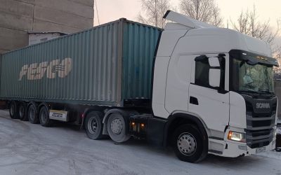 Перевозка 40 футовых контейнеров - Первоуральск, заказать или взять в аренду