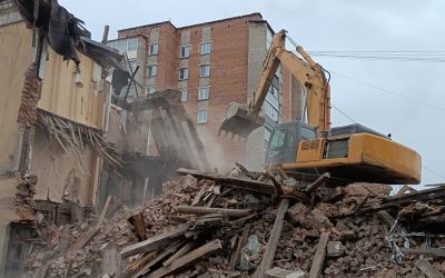 Промышленный снос и демонтаж зданий спецтехникой - Екатеринбург, цены, предложения специалистов