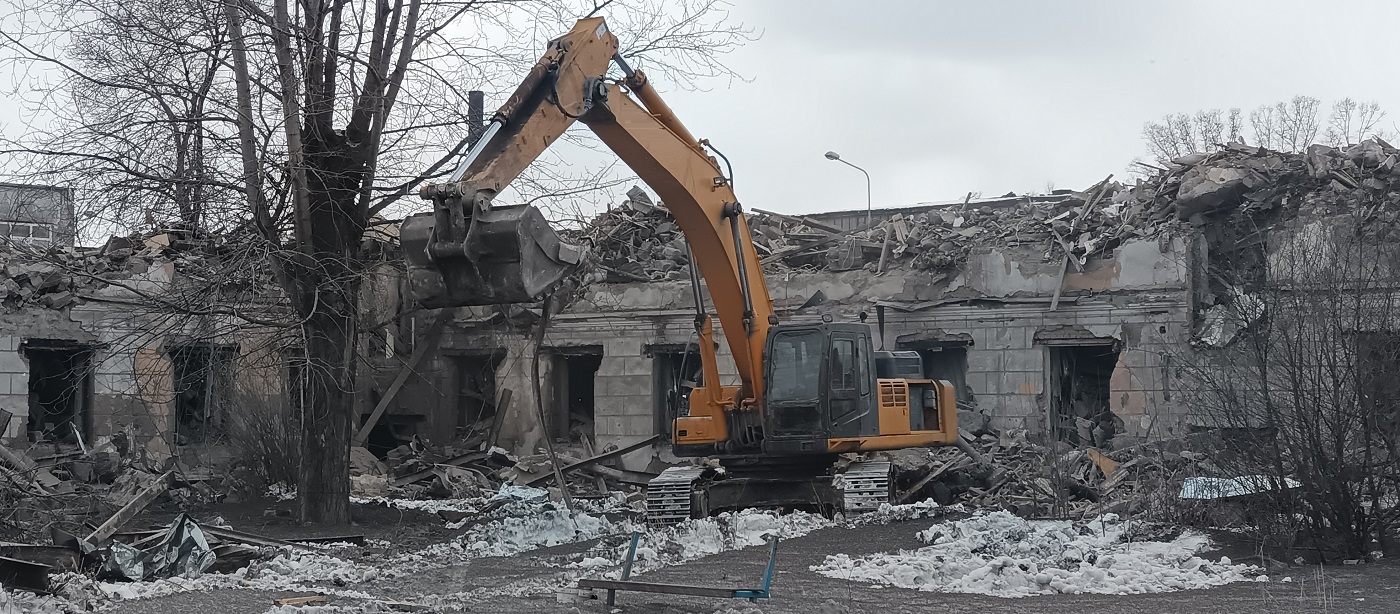 Демонтажные работы, услуги спецтехники в Кировграде
